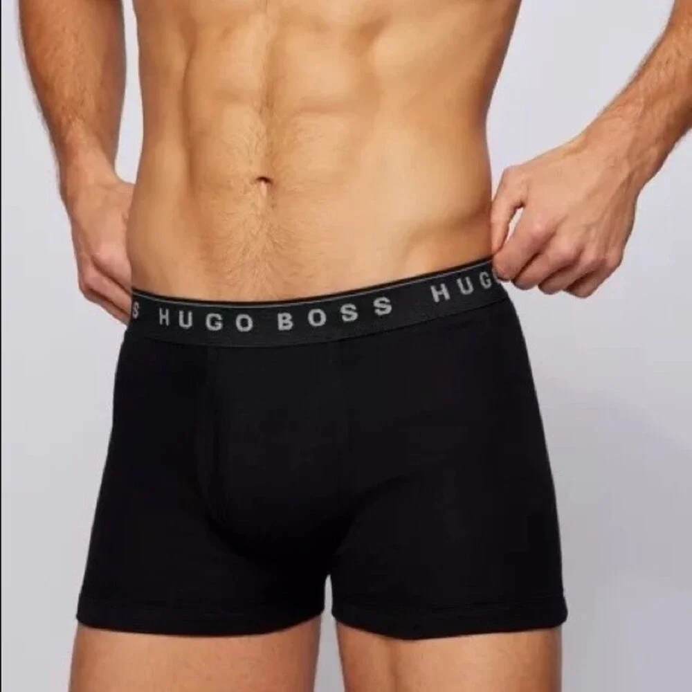 Boss Hugo Boss Traditional Cotton Briefs - 5 Pack Black Size M